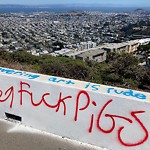 Graffiti at Intersection Of Twin Peaks Blvd & End (600 Block Of)