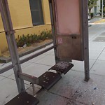 Damaged Public Property at 2099 Geary Blvd