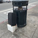 Garbage Containers at Intersection Of 23rd Ave & Irving St
