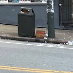 Garbage Containers at Intersection Of Mission St & Persia Ave