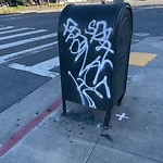 Graffiti at 2670 Geary Blvd