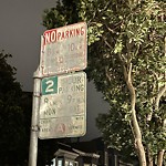 Parking & Traffic Sign Repair at 445 Francisco St