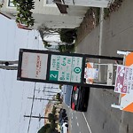 Parking & Traffic Sign Repair at 740 Vicente St West Portal