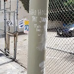 Graffiti at 49 Shannon St