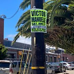Illegal Postings at Intersection Of 14th St & Harrison St
