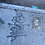 Graffiti at 507 Divisadero St