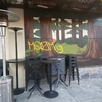 Graffiti at 2033 Fillmore St