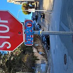 Parking & Traffic Sign Repair at Taylor St & Broadway Russian Hill Sf
