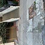 Curb & Sidewalk Issues at 225 Central Ave Sf