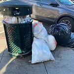 Garbage Containers at Intersection Of 24th Ave & Irving St