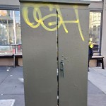 Illegal Postings at 6 6th St Mid Market