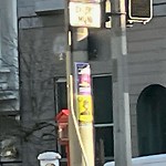 Illegal Postings at Intersection Of Divisadero St & Turk St