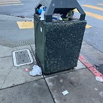 Garbage Containers at Intersection Of Gough St & Green St
