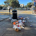 Garbage Containers at 6002 Geary Blvd