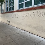 Graffiti at 136 Bartlett St
