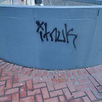 Graffiti at 1525 Market St