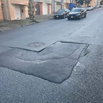 Pothole & Street Issues at 1345 Funston Ave