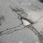 Pothole & Street Issues at 750 Ellis St