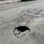 Pothole & Street Issues at 460 Jessie St