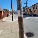 Illegal Postings at 2427 23rd St