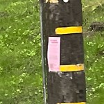 Illegal Postings at 2750 Fulton St