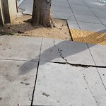 Curb & Sidewalk Issues at 995 Potrero Ave