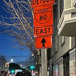 Parking & Traffic Sign Repair at 950 Harrison St