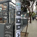 Illegal Postings at 465 Hayes St