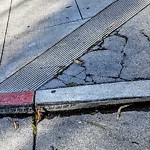 Curb & Sidewalk Issues at 1298 Potrero Ave