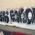 Graffiti at 1278 22nd Ave