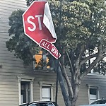 Parking & Traffic Sign Repair at 120 Virginia Ave