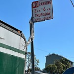 Illegal Postings at Intersection Of Innes Ave & Phelps St