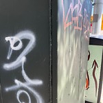 Graffiti at Intersection Of 7th St & Brannan St