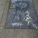 Graffiti at 1101 Masonic Ave