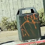 Garbage Containers at Intersection Of Geary Blvd & Franklin St