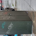 Graffiti at Belvedere St & Haight St Haight Ashbury Sf