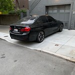 Blocked Driveway & Illegal Parking at 1552 Mcallister St