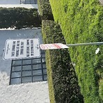 Illegal Postings at 1601 22nd Ave Outer Sunset