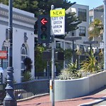 Parking & Traffic Sign Repair at 2401 Market St The Castro