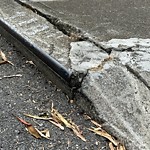 Curb & Sidewalk Issues at 321 Vernon St Ingleside