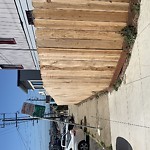 Blocked Pedestrian Walkway at 1695 45th Ave Outer Sunset