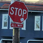 Parking & Traffic Sign Repair at 1500 Mariposa St