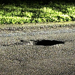 Pothole & Street Issues at Golden Gate Park, Metson Rd, San Francisco 94121