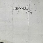 Graffiti at 566 Brannan St