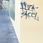 Graffiti at 1401–1499 Utah St, San Francisco 94110