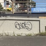 Graffiti at 500 Randolph St