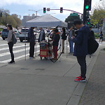 Blocked Pedestrian Walkway at San Francisco State University, Holloway Ave, San Francisco 94132
