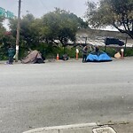 Encampment at 424 San Bruno Ave