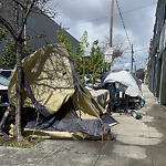 Encampment at 585 York St, San Francisco 94110