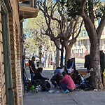 Encampment at 110 Julian Ave, San Francisco 94103